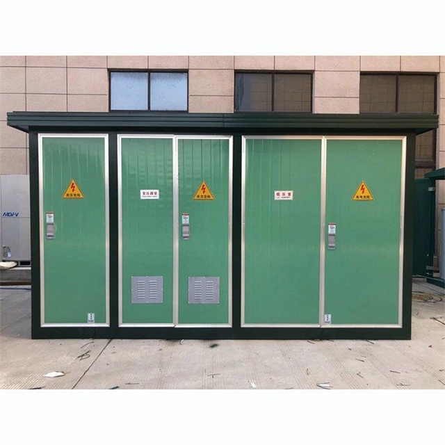 潮南1600KVA欧式箱式变压器